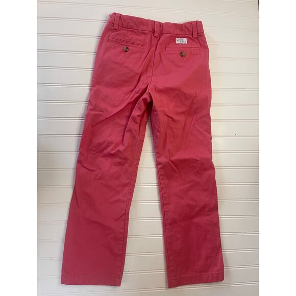 Vineyard Vines Salmon Khaki Pants Chinos Preppy Size Boys 8 - Picture 2 of 6